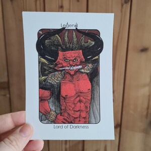Villain Clans the Lord of Darkness (Legend) - A6/A5/A4 print on heavyweight cartridge paper