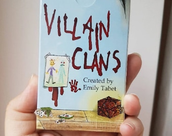 Juego de cartas Clanes de Villanos - Mazo base