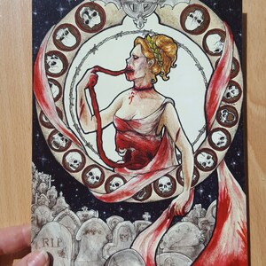 Nouveau Zombie - impression A5