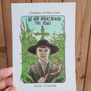 Villain Clans Isaac Chroner (Children of the corn) - A6/A5/A4 print on heavyweight cartridge paper