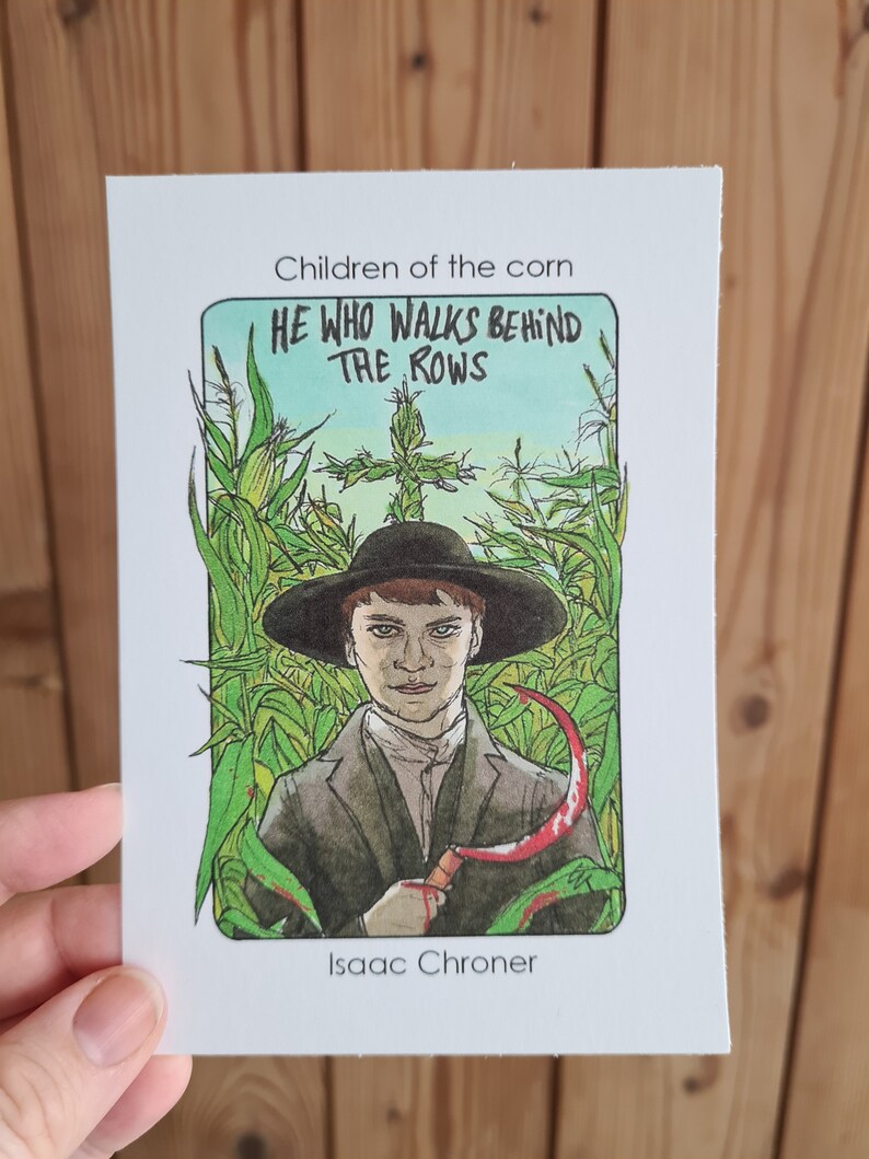 Villain Clans Isaac Chroner Children of the corn A6/A5/A4 print on heavyweight cartridge paper image 1