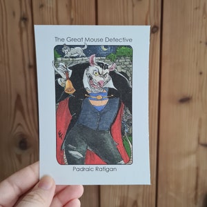Villain Clans Padraic Rattigan (The Great Mouse Detective) - A6/A5/A4 print on heavyweight cartridge paper