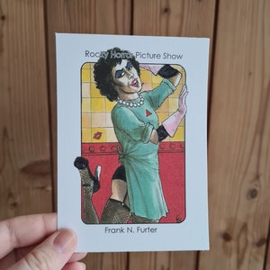 Villain Clans Frank N. Furter (Rocky Horror Picture show) - A6/A5/A4 print on heavyweight cartridge paper
