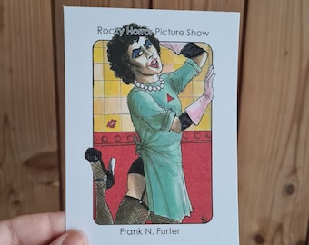 Villain Clans Frank N. Furter (Rocky Horror Picture show) - A6/A5/A4 print on heavyweight cartridge paper