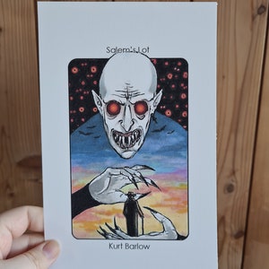 Villain Clans Kurt Barlow (Salem&#39;s Lot) - printed on heavyweight cartridge paper