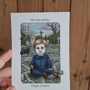 Villain Clans Gage Creed (Pet sematary) - A6/A5/A4 print on heavyweight cartridge paper