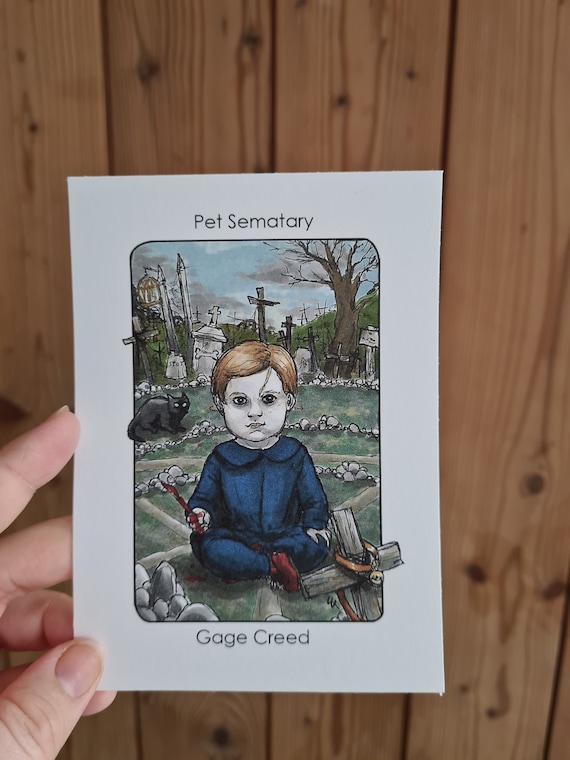Villain Clans Gage Creed pet Sematary A6/A5/A4 Print on ...