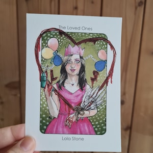 Villain Clans Lola Stone (The Loved Ones) - A6/A5/A4 print on heavyweight cartridge paper