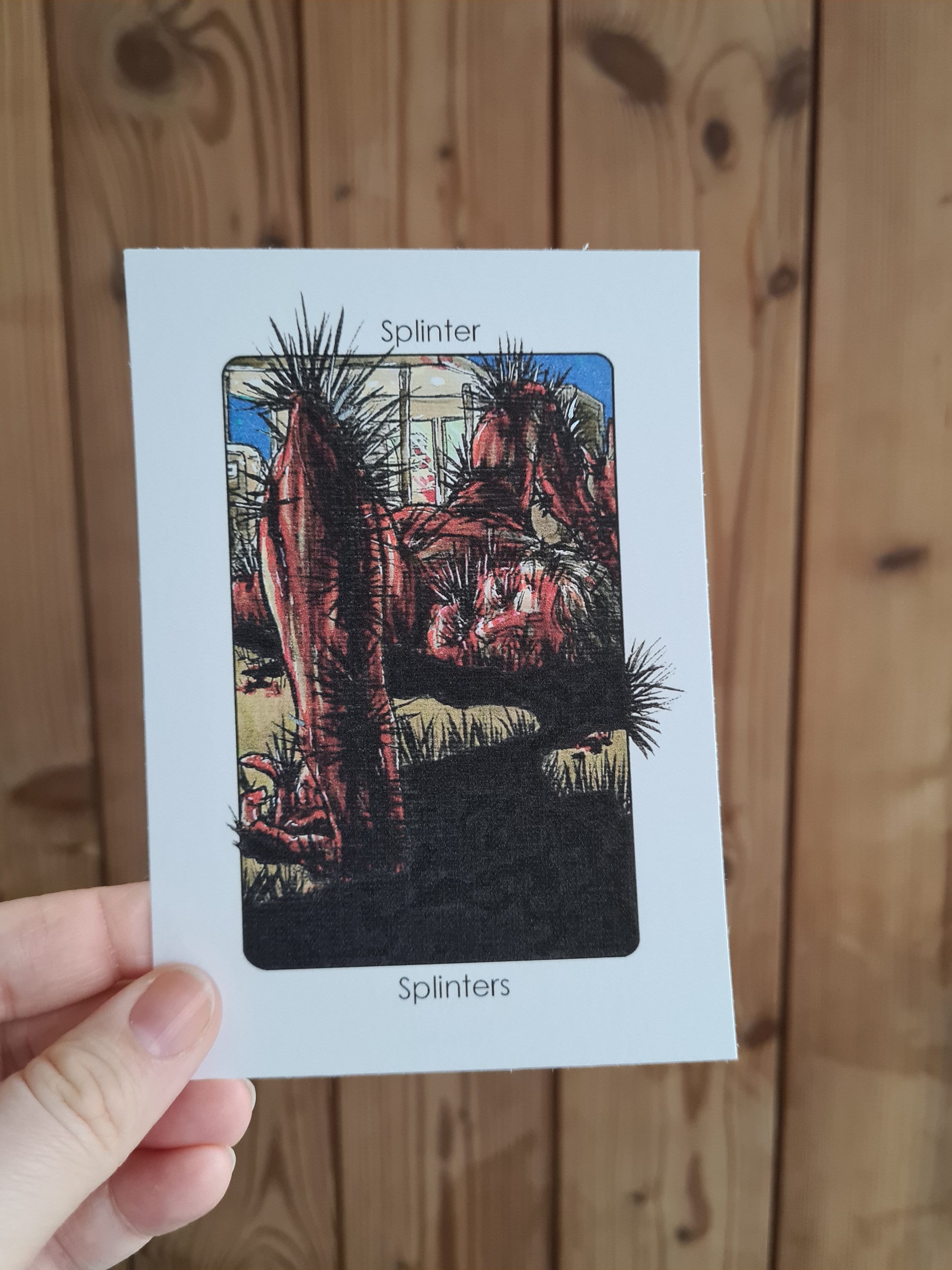 Villain Clans Splinters (Splinter) - A6/A5/A4 print on heavyweight cartridge paper