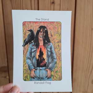 Villain Clans Randall Flagg (The Stand and other Stephen King stories) -A6/A5/A4 on heavyweight cartridge paper
