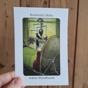 Villain Clans Adrian Woodhouse (Rosemary&#39;s baby) - A6/A5/A4 print on heavyweight cartridge paper