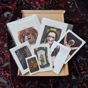 Villain Clans themed mystery prints - Horror
