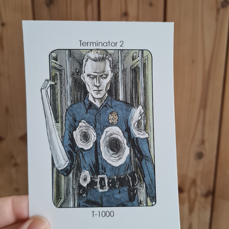 T 1000 Terminator 2 Etsy Hong Kong