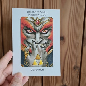 Villain Clans Ganondorf (Legend of Zelda) - Impression A6/A5/A4 sur papier cartouche poids lourd