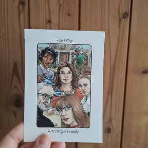 Villain Clans Armitage family (Get out) - A6/A5/A4 print on heavyweight cartridge paper