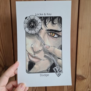 Villain Clans Dodge (Locke and Key) - A6/A5/A4 print on heavyweight cartridge paper