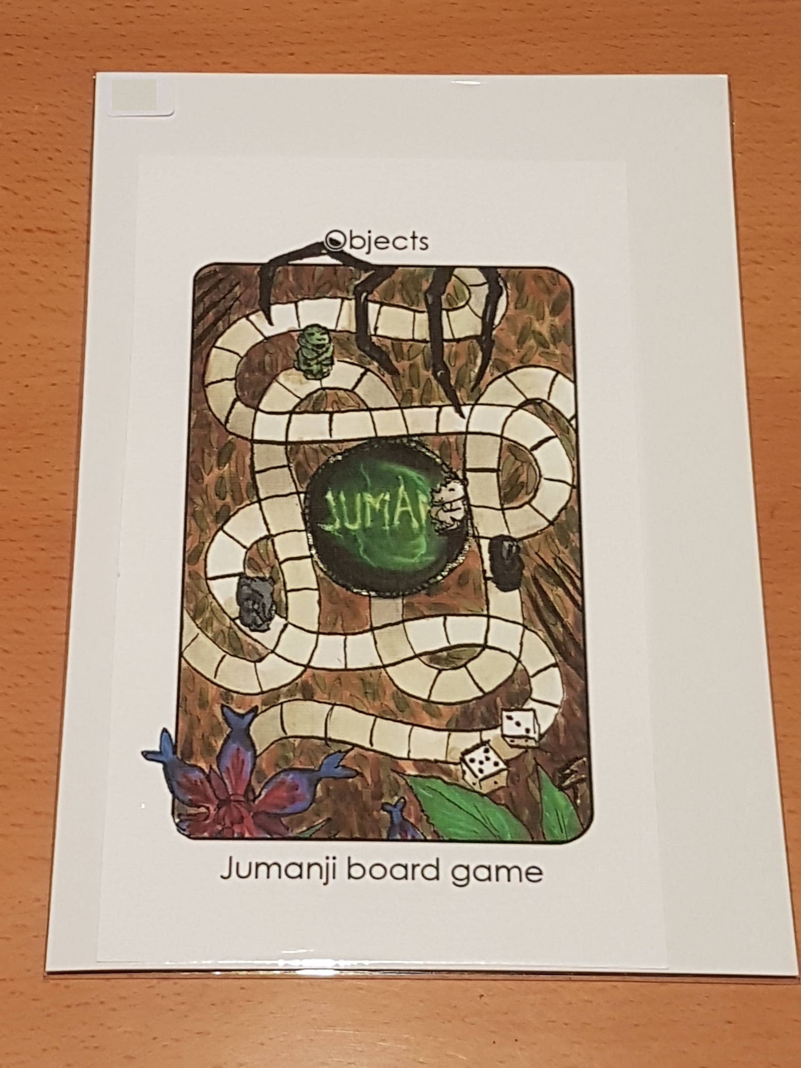 Villain Clans Jumanji Board Game Jumanji A6/A5/A4 print on Etsy