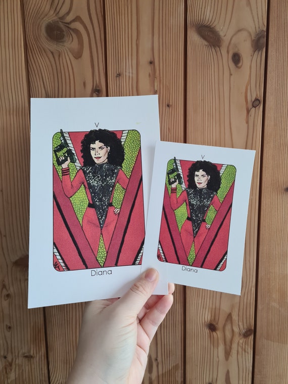 The Grudge A6A5A4 print on heavyweight cartridge paper Villain Clans Kayako Saeki