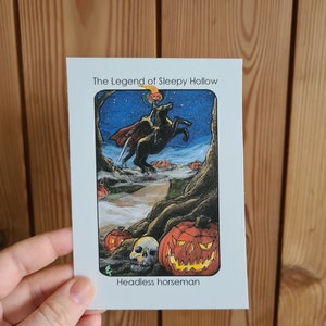 Bösewicht Clans Headless Horseman (Legend of Sleepy Hollow) - A6/A5/A4 Druck auf schwerem Patronenpapier