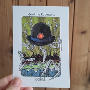 Villain Clans DOR15 / Doris (Meet the Robinsons) - A6/A5/A4 print on heavyweight cartridge paper