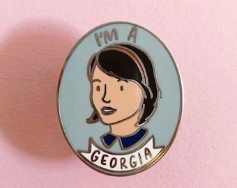 I&#39;m A Georgia Enamel Pin - my favorite murder pin georgia hardstark pin mfm pin ssdgm murderino pin georgia hardstark