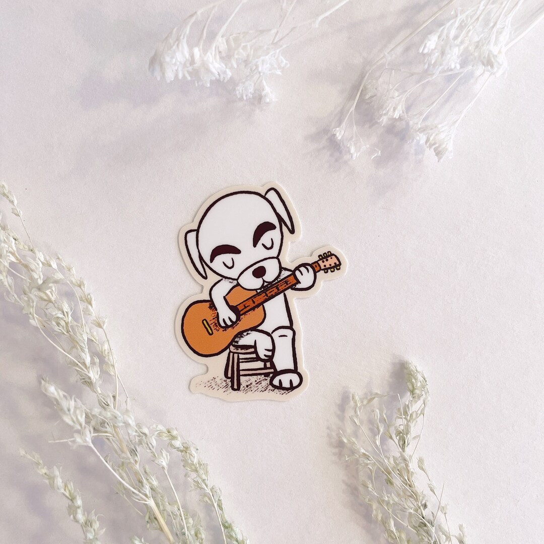 KK Slider Vinyl Sticker - 2"x2.5" - Animal Crossing Sticker Kk Sticker ...