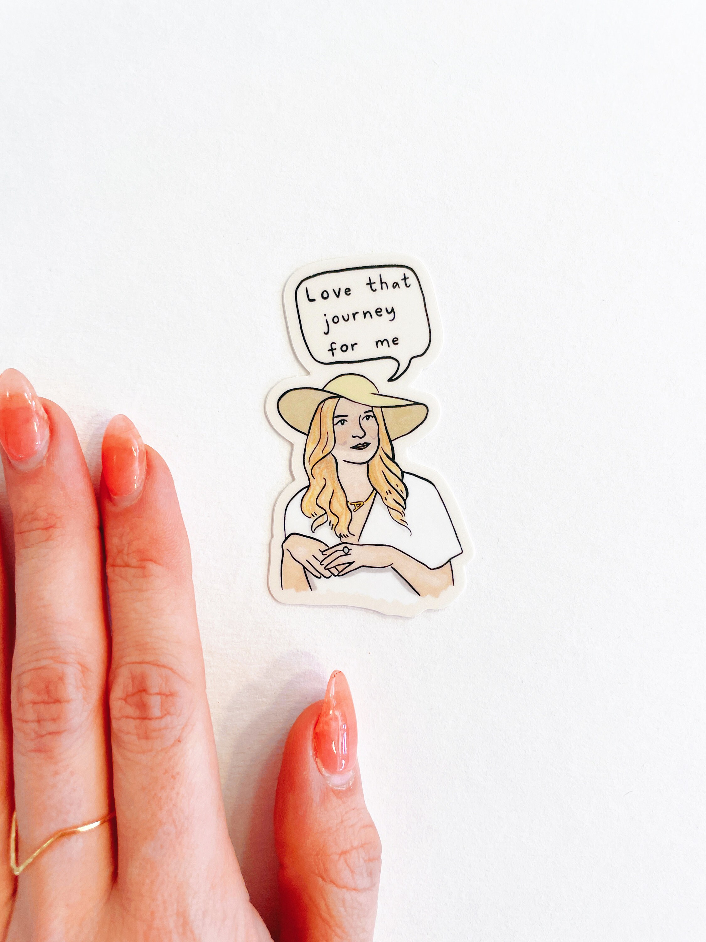 Alexis Rose Vinyl Sticker - 3