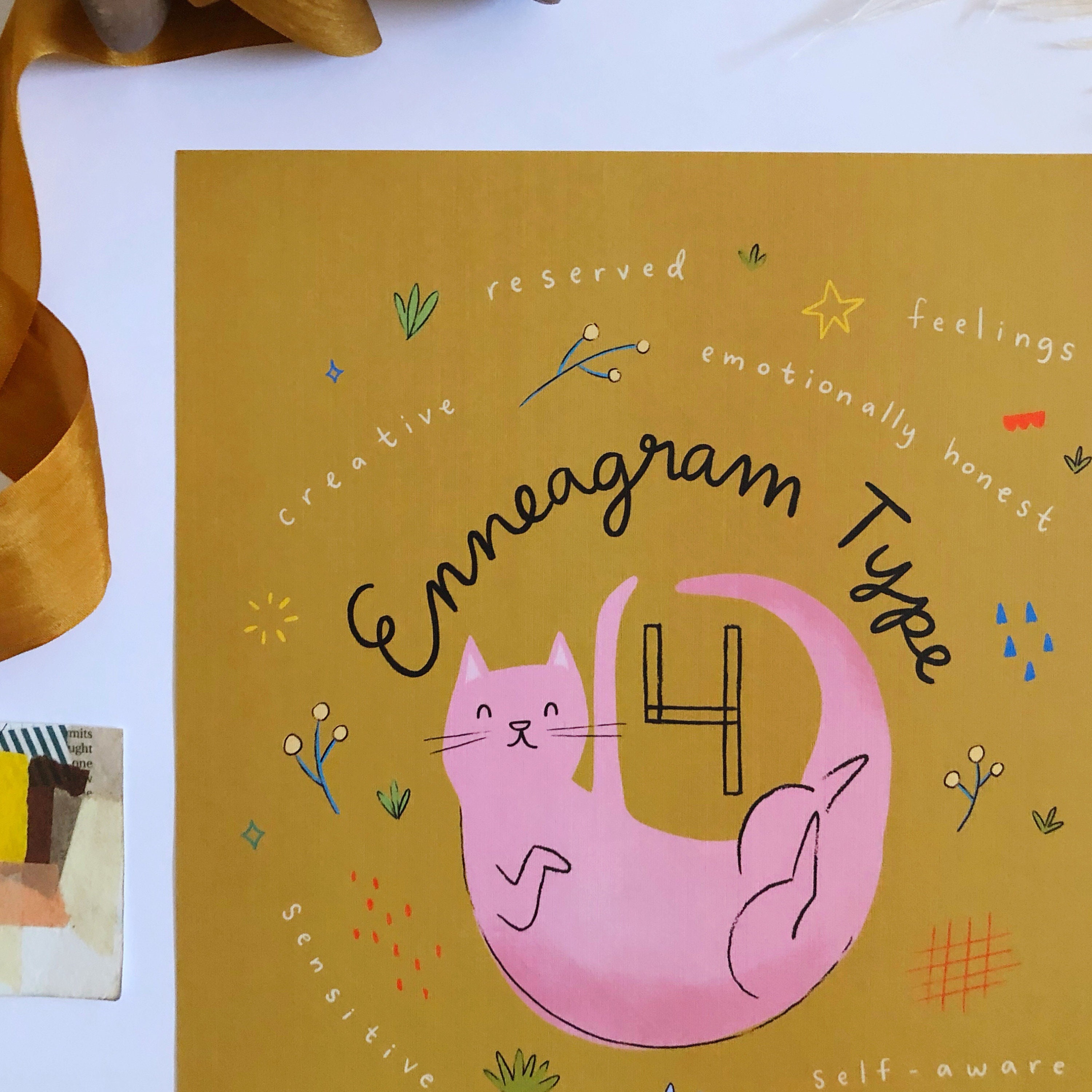 Enneagram Four Art Print 8x10 Type 4 Four - Etsy