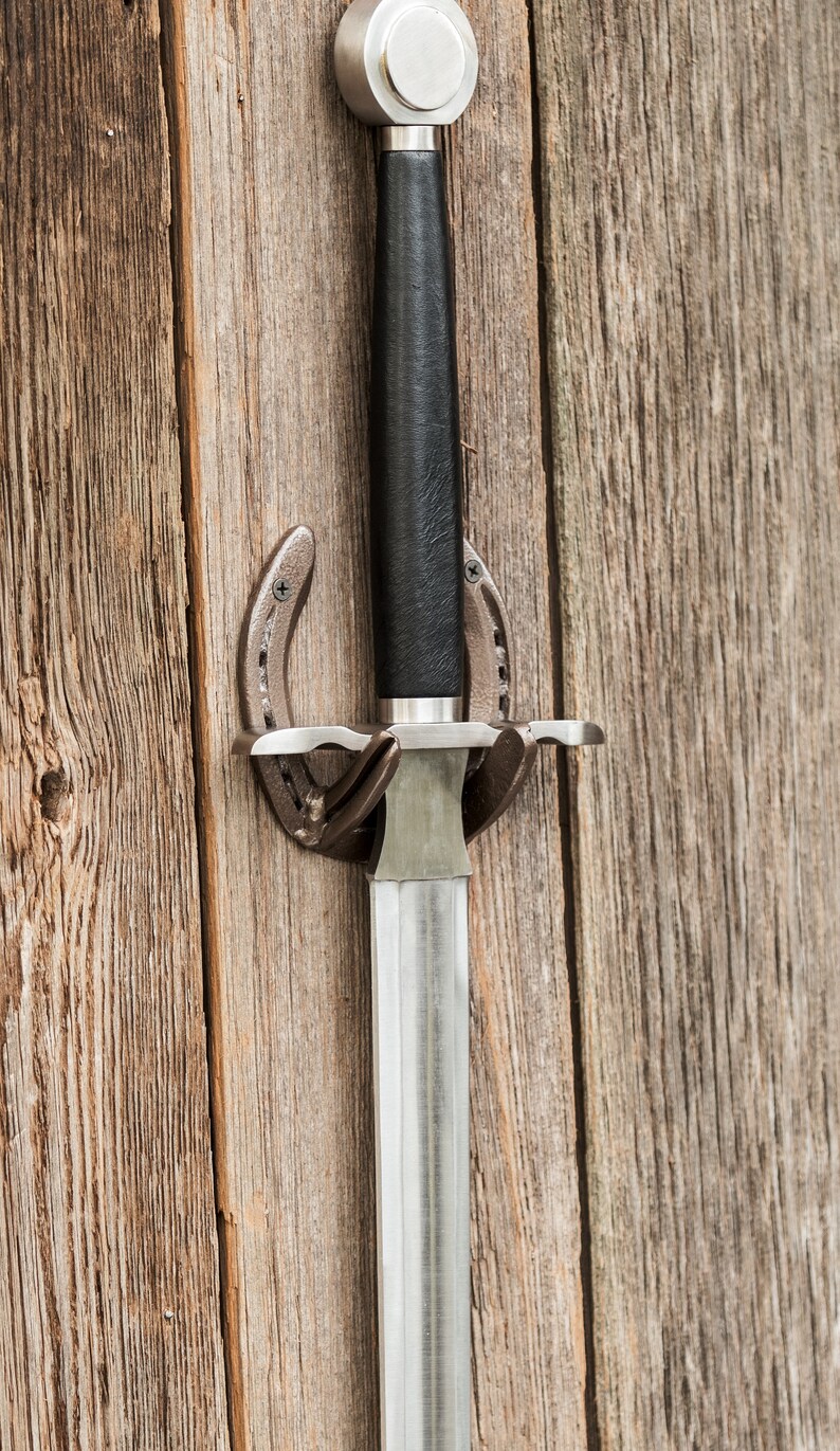 Horseshoe Coat Hook Gun Rack Rustic Upcycled Barn Western Etsy