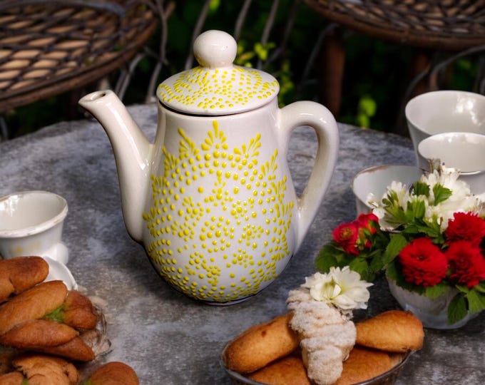 Ceramic Talavera Tea Pitcher / Kitchenware and Utensils by Latin Nomad.