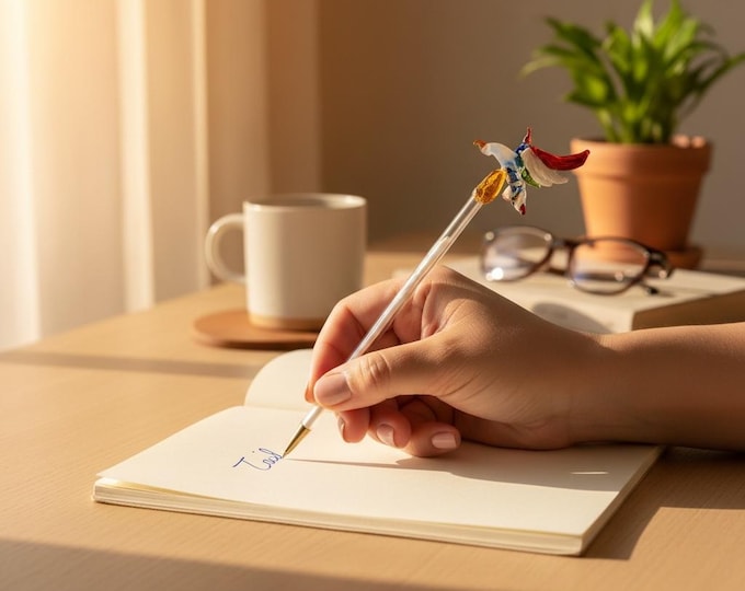 Mexican American Glass Pen