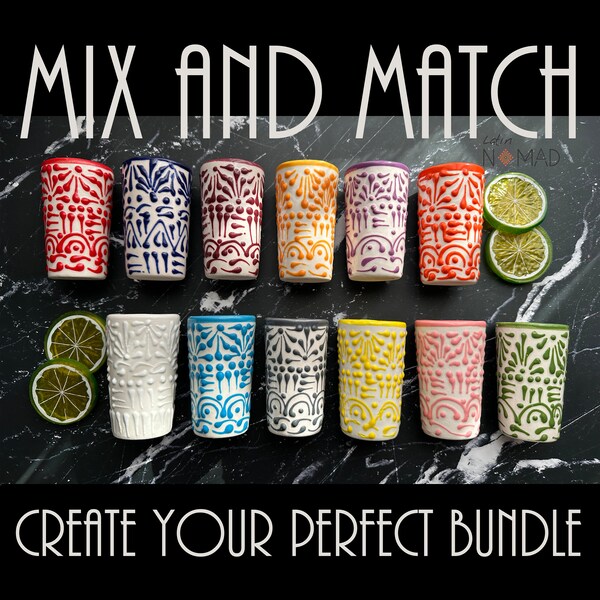 Talavera Shot Glasses Bulk Etsy