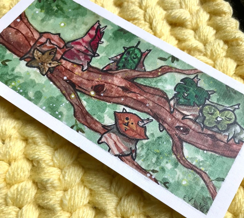 Zelda Totk Botw Wind Waker Korok Print Korok Gathering Etsy