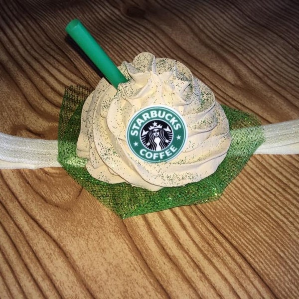 Starbucks Inspired Frappuccino headband