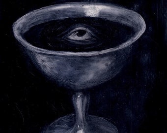 A poison cup Original Painting