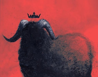 Bastard Saints giclee print