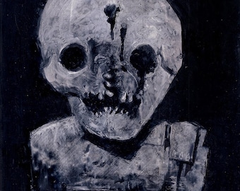 I need your skull Original Painting