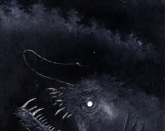 Pelagic Hunger Original Painting