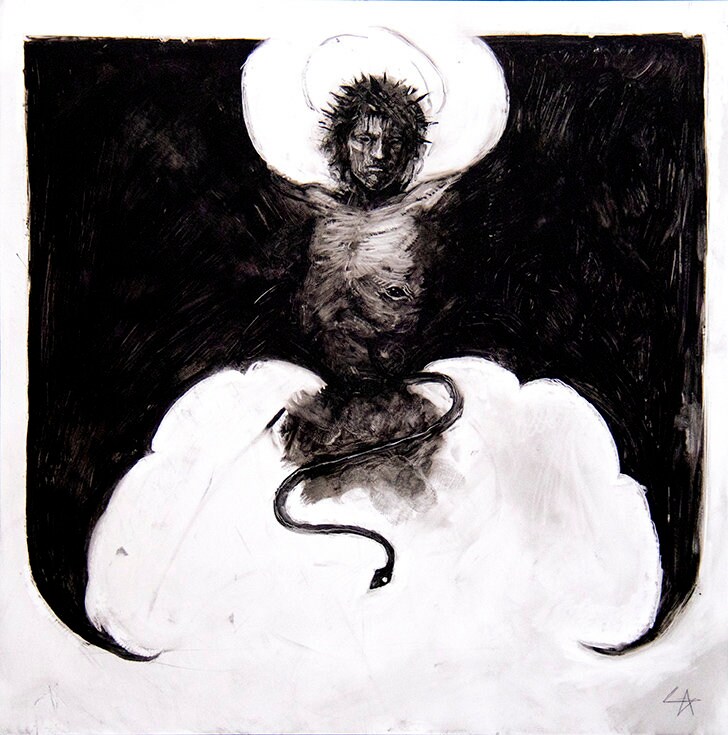 Lucifer De Los Mil Nombres Original Painting - Etsy