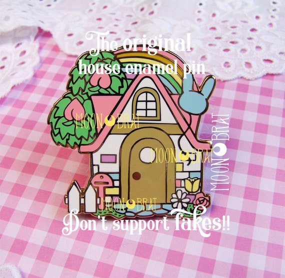 Seconds Pastel Animal Crossing Enamel Pin Pastel Cottage Pin Etsy