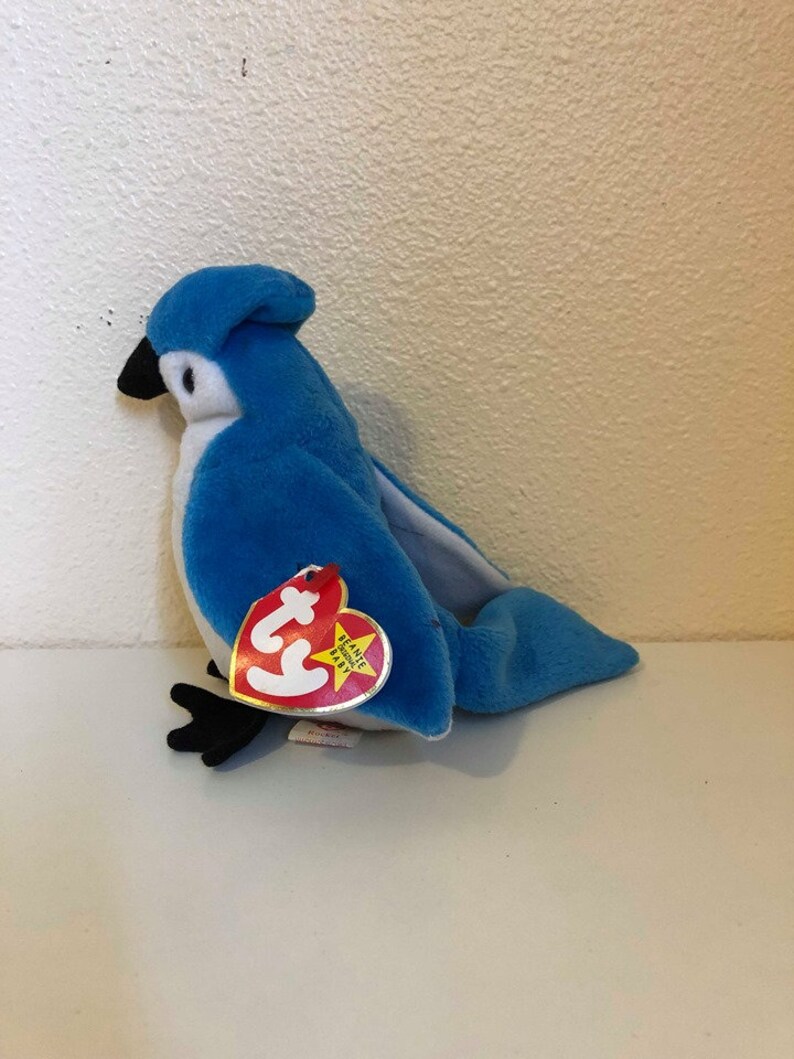 blue bird beanie baby