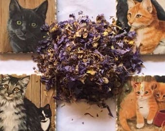 1 oz Blue Lotus (Nymphaea Caerulea) Dried Flower Tea Smoke herb Sacred