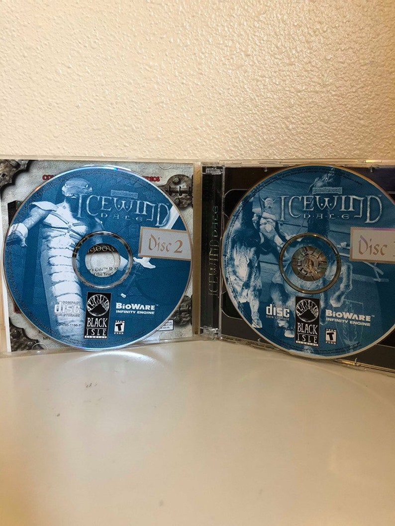 Video Game PC Dungeons Dragons Icewind Dale 2000