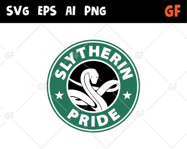 Slytherin Pride Svg Harry Potter Svg Hogwarts Svg Slytherin Etsy