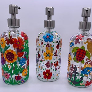 Etched Glass Vinyl Foaming Soap Dispensers + FREE Cut Files!