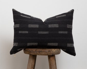 12 x 18 Lumbar Pillow Cover - Handwoven Thai Pillow No.3 | Chiang Mai Pillow