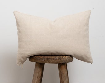 12 x 18 Lumbar Pillow Cover - Handwoven Textured Thai Pillow No.17 | Chiang Mai Pillow