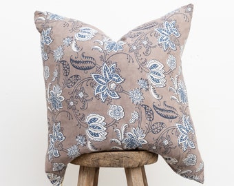 Block Print Pillow Cover - No.7