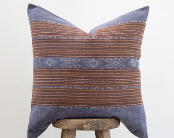 Handmade Ikat Pillow Cover #6