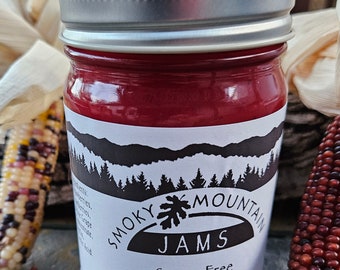 Smoky Mountain Jams Hand crafted Sugar free Christmas Jam